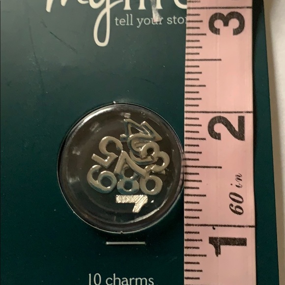 3/$10 NWT locket charms numbers - Picture 3 of 3